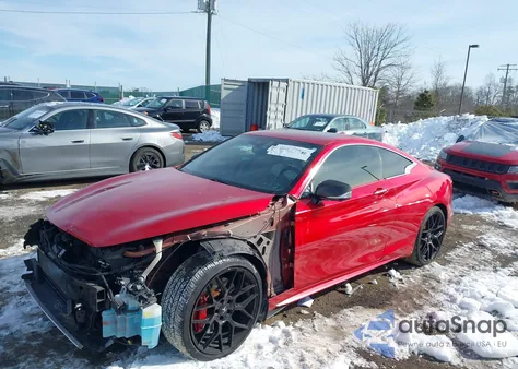 2018 Infiniti Q60 3.0T Red Sport 400 from USA, damaged, VIN JN1FV7ELXJM630449